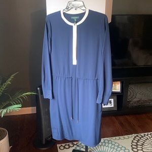 Lauren by Ralph Lauren Women’s navy dress